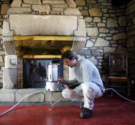 Mesure continue du radon dans une cave